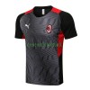 AC Milan Maillot d'Entraînement 22-23 Gris Noir Pour Homme